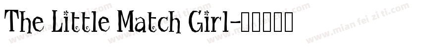 The Little Match Girl字体转换